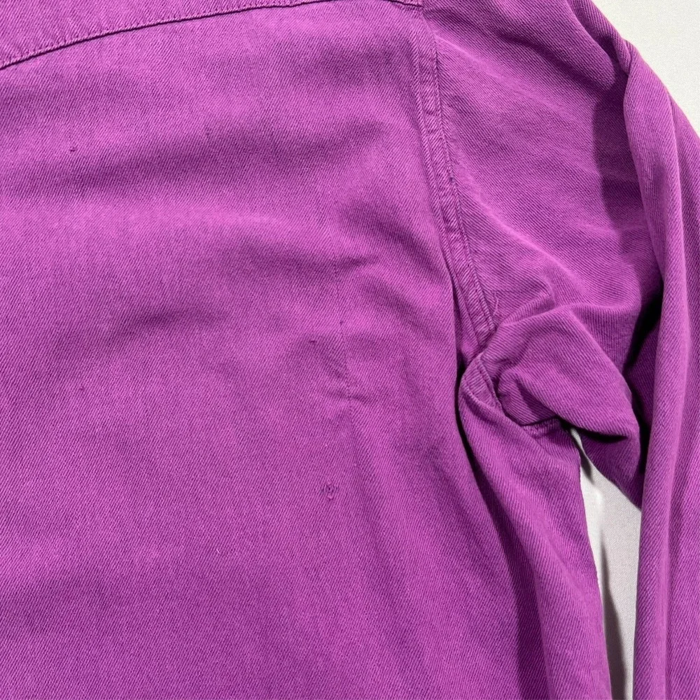Vintage 90s Wrangler Western Pearl Snap Brushpopper X-Long Tails‎ Shirt XL READ